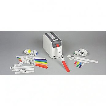 Zebra Z-BAND DIRECT ADULT 25X279MM 200 BANDS/CARTR RED BOX OF 6