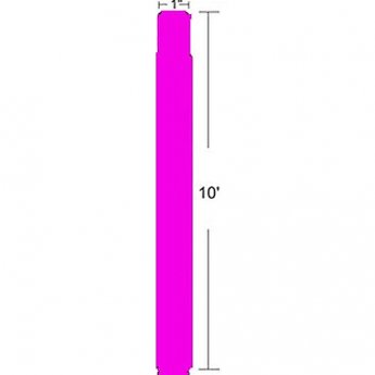 Zebra Z-BAND FUN 25X254MM 350 BANDS/ROLL PINK BOX OF 4