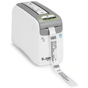 Zebra ZD51013 DT PRINT 300DPI USB BT WRISTBAND ETH 802.11 EU+UK XML