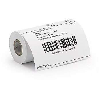 Zebra Z-PERF 1000D 80 RECEIPT 50MM 19 METERS C-19MM BOX OF 20