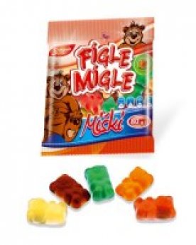 Želejkonfektes FIGLE MIGLE Bears, 80g