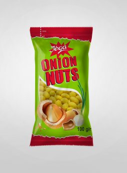 Zemesrieksti Jėga kraukšķīgā apvalkā ar sīpolu garšu, 100g