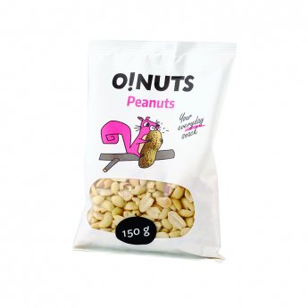 Zemesriekstu pusītes O!NUTS, 150 g