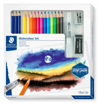 Zīmuļi ar akvareļu effektu STAEDTLER 146 10C, 12 krāsas